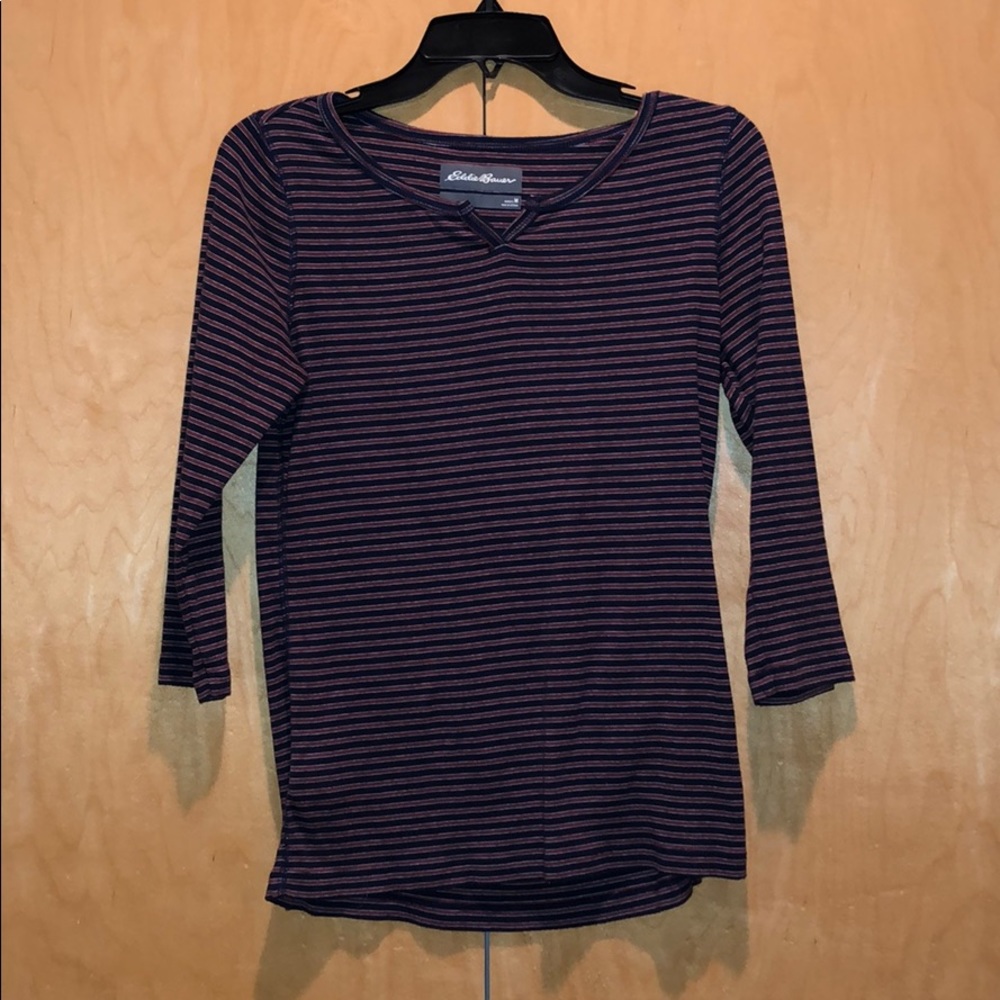 Eddie Bauer 3/4 sleeve shirt